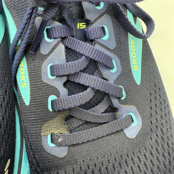 Brooks Ghost 15 Shoes Men's Size 11 Blue Sneakers Running Athletic Gym Jogging - Picture 5 of 16